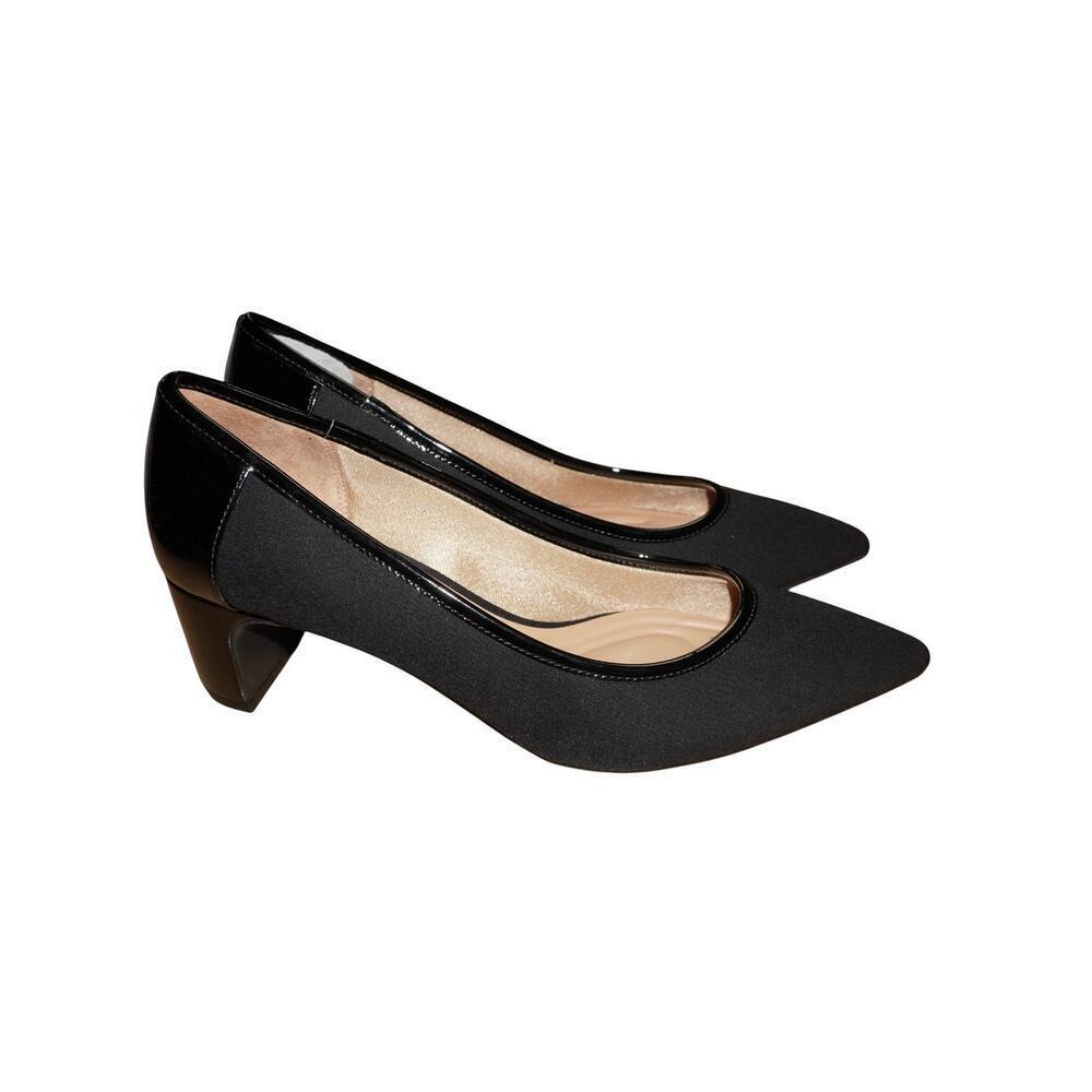 LifeStride “True Comfort” Pointed-Toe Block Heels – Black – Size 9.5M - Picture 4 of 8